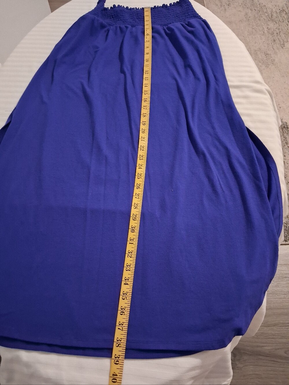 Blue Maxi Skirt Size 2X - Picture 9 of 10